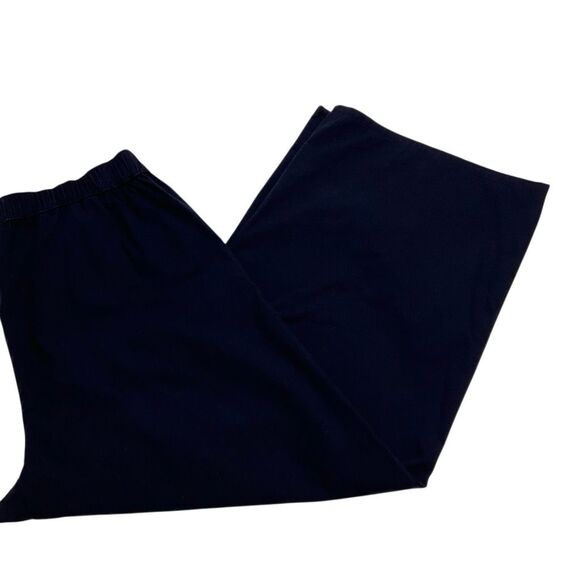 Banana Republic Wide Leg Crop. High tie waist. Navy. Small - Picture 7 of 16